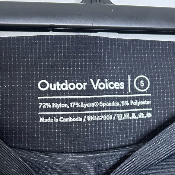 Outdoor Voices TechSweat Core Leggings in space dye Grey size small - Picture 3 of 8